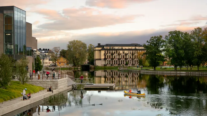 Bild som visar stadsparken i Eskilstuna